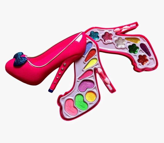 Kit Com 21 Peças de Maquiagem Infantil