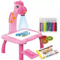 Mesa Girafa com Projetor de Desenho e Pintura Infantil