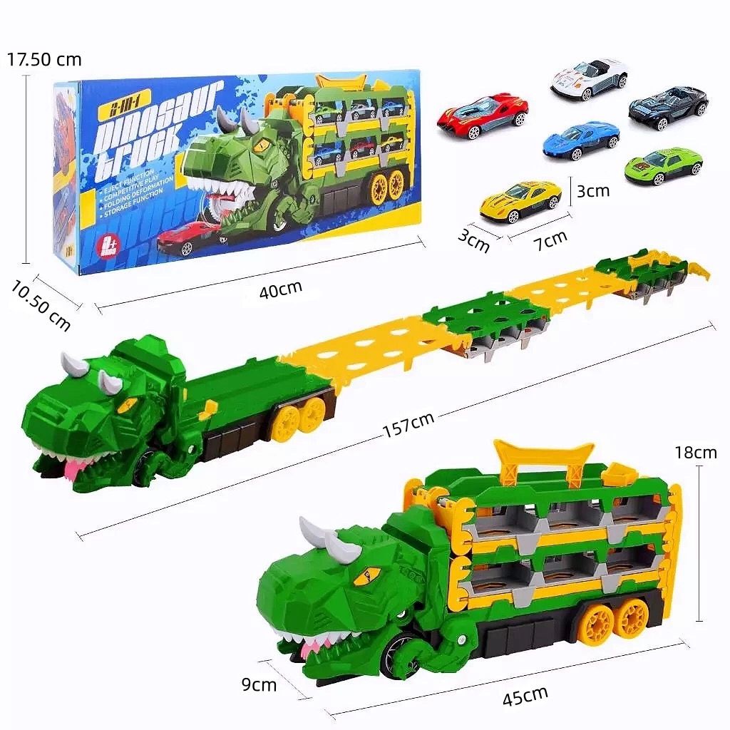 Caminhão Dinossauro 4 em 1