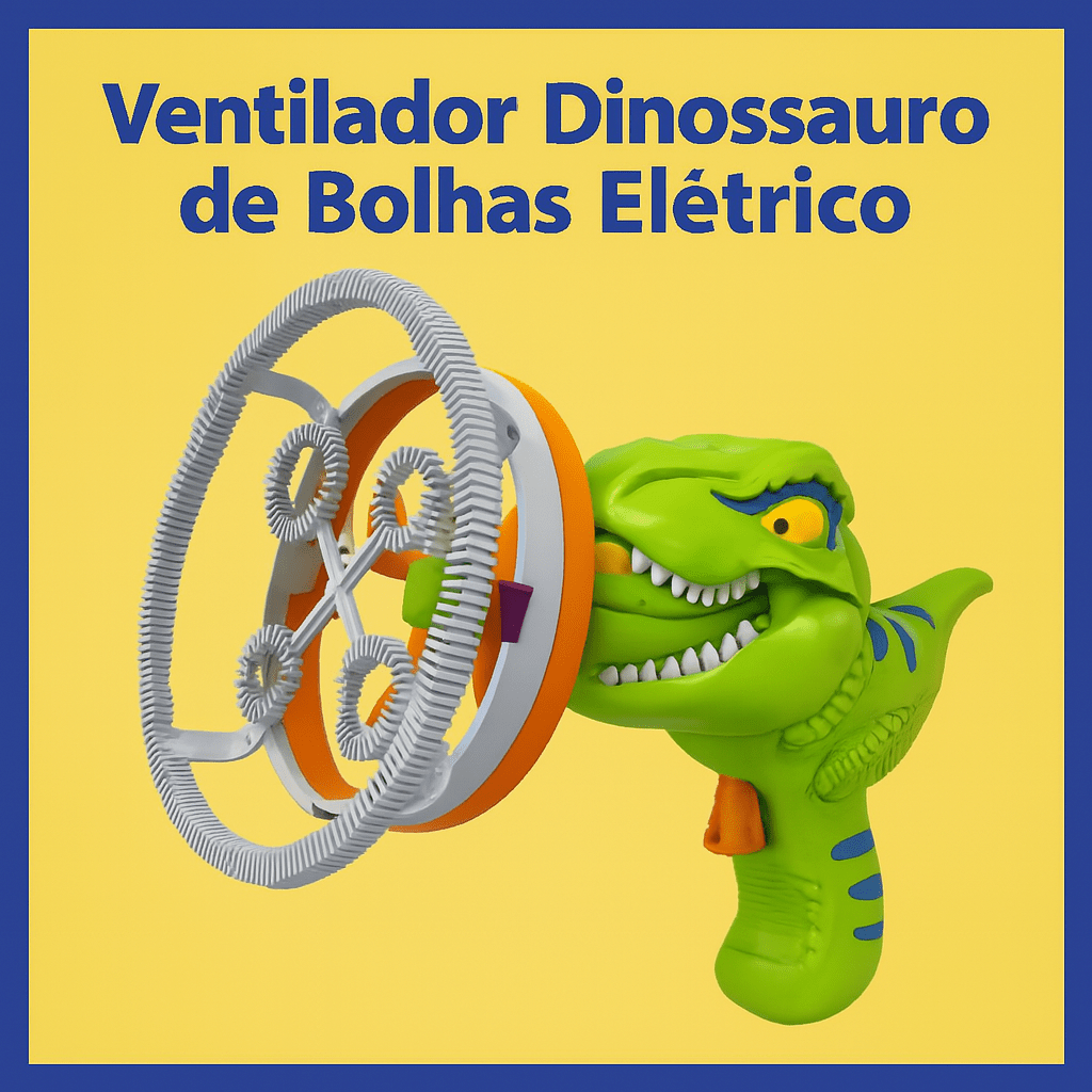 Dino Splash Akilario – Aventura Jurássica em Forma de Bolhas