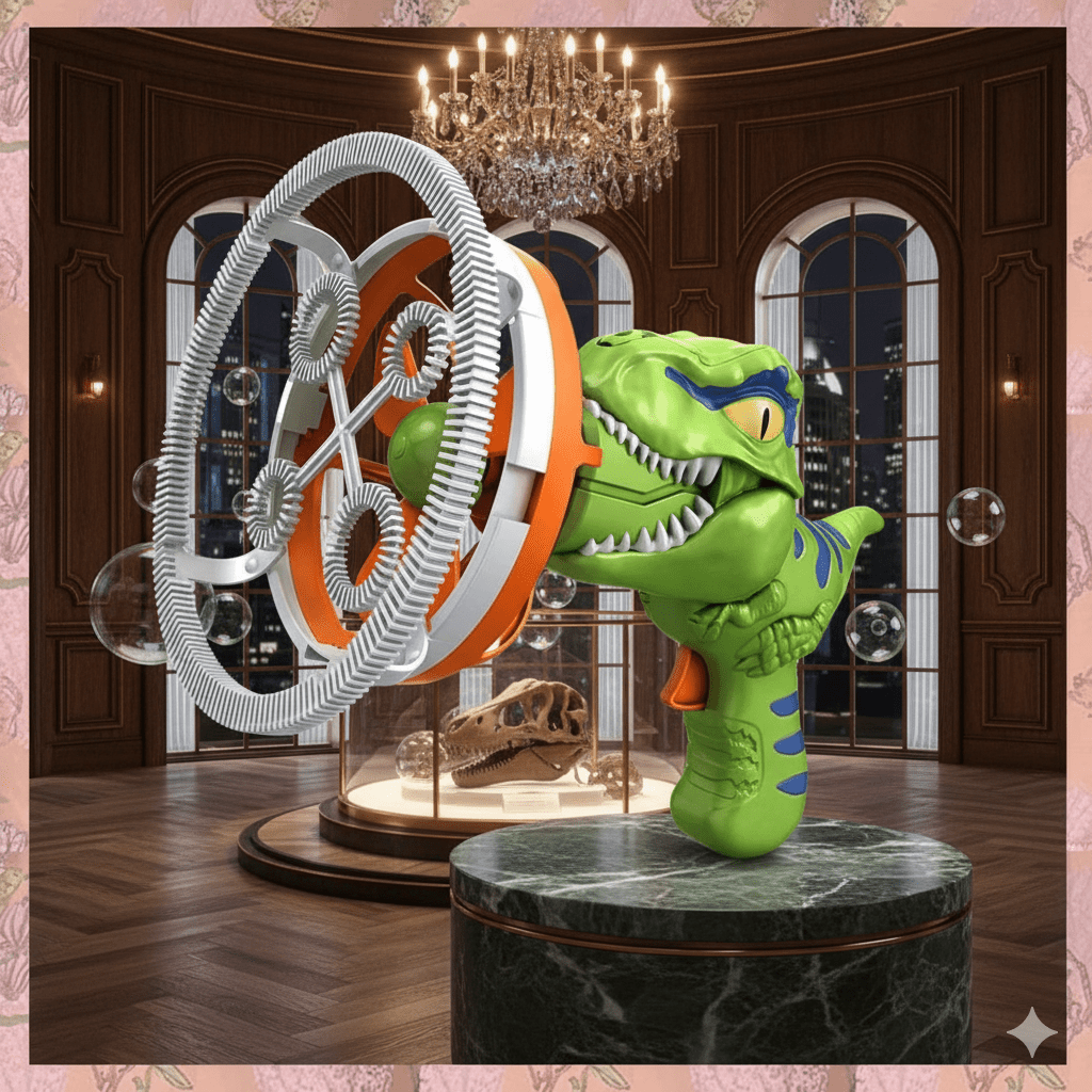 Dino Splash Akilario – Aventura Jurássica em Forma de Bolhas