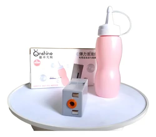 Kit De Refil de Bolha de Sabão com Fumaça