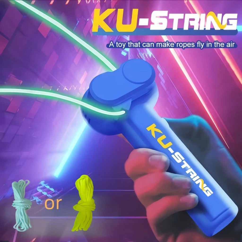 KU-STRING Rope Thruster – Lançador de Cordas Portátil.