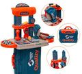 Maleta de Ferramentas Infantil 3 em 1 Multi Montagens Brinquedo Faz de Conta