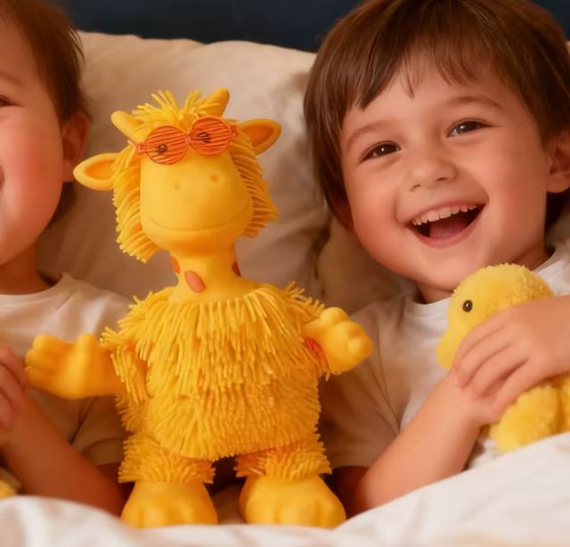 A Girafa que Encanta, Ensina e Faz Seu Bebê Dançar!