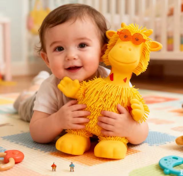 A Girafa que Encanta, Ensina e Faz Seu Bebê Dançar!