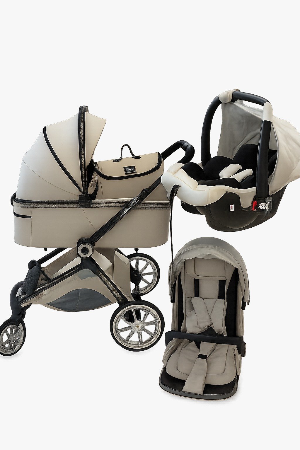 Kit de Bebê 4 em 1 – Elegância e Versatilidade