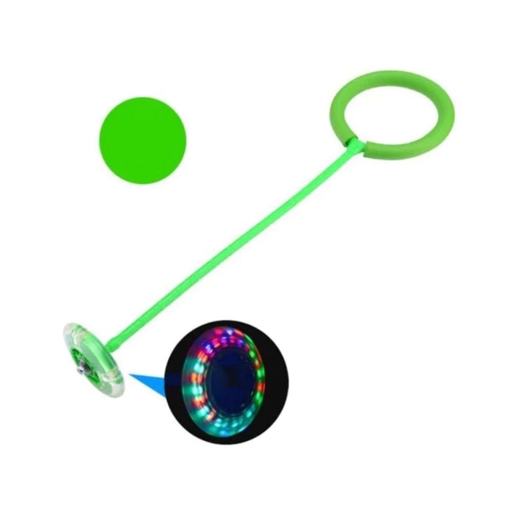 Pula Corda Giratório Com Led Brinquedo Infantil Gira Pula Corda LED Pisca/Pisca