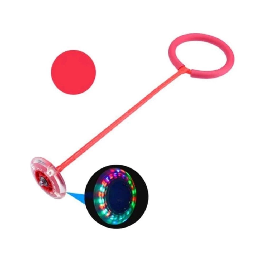 Pula Corda Giratório Com Led Brinquedo Infantil Gira Pula Corda LED Pisca/Pisca
