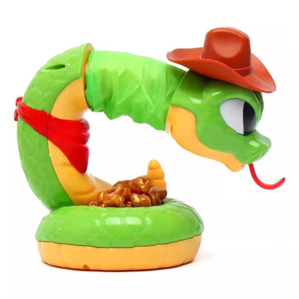 Brinquedo Tesouro Da Serpente Jogo Pegue O Ouro Cobra Ataca