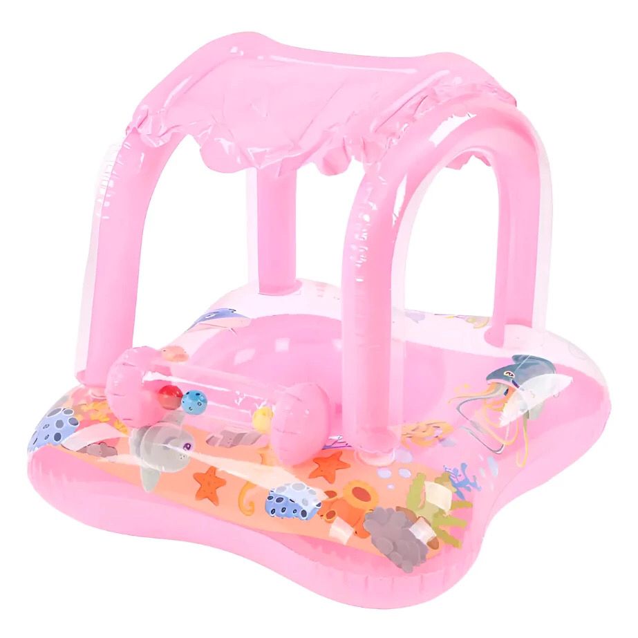 Bóia Infantil Para Bebê Protege Do Sol Praia Piscina