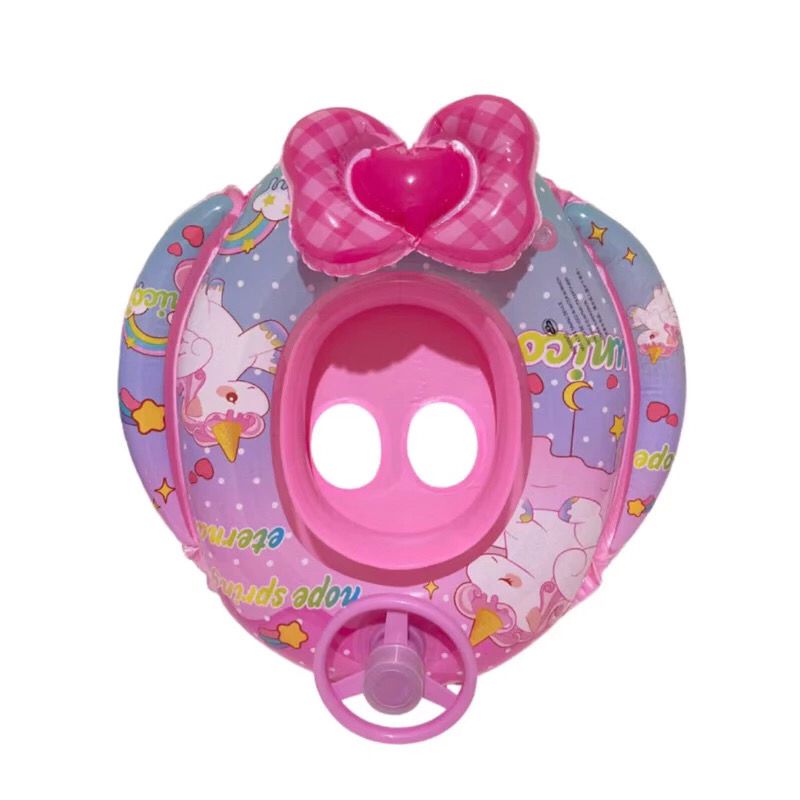 Boia Bebe Piscina/ Praia Fralda Com Buzina Bote
