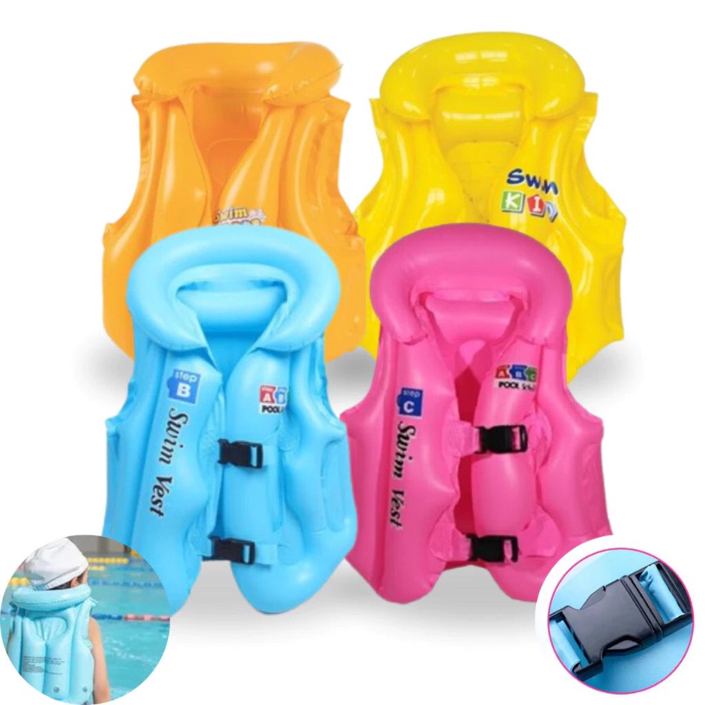 Boia Colete Inflável Infantil para Piscina