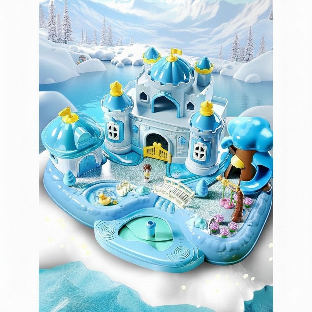 casa de jogo magnética princesa