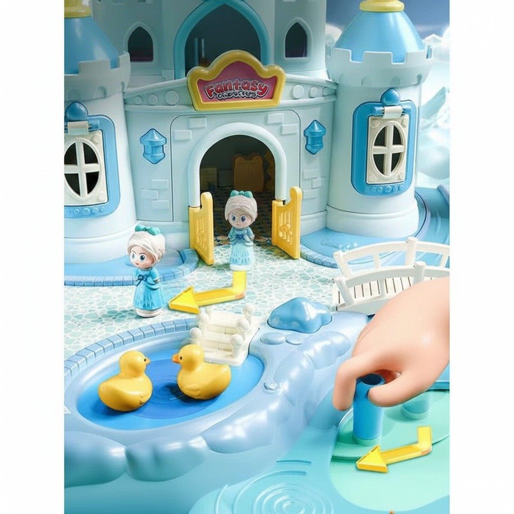 casa de jogo magnética princesa