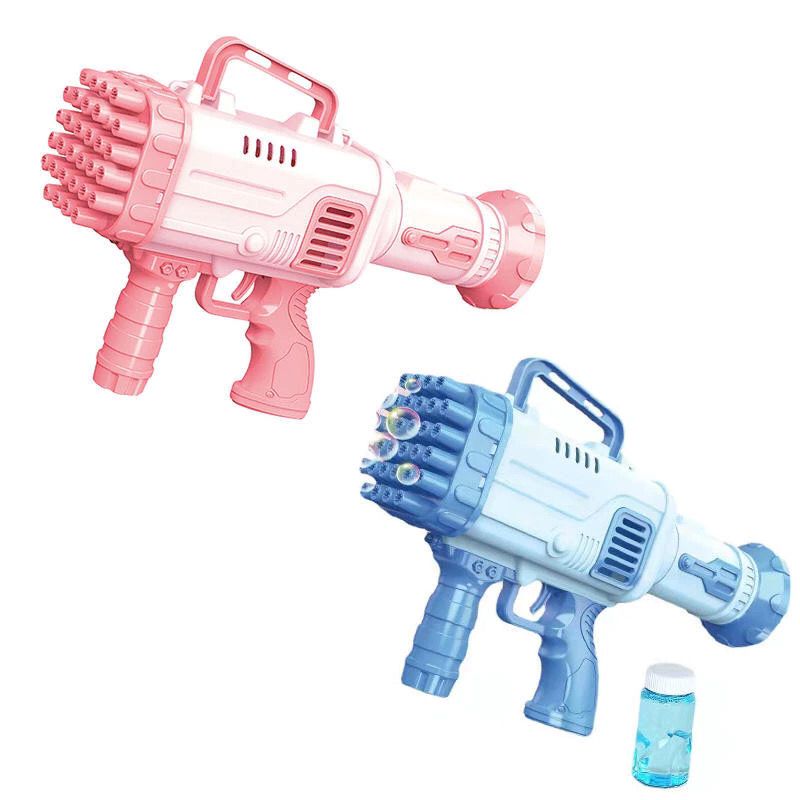 Bazuca Lança Bolhas Infantil – Máquina Automática De Bolhas De Sabão Diversão