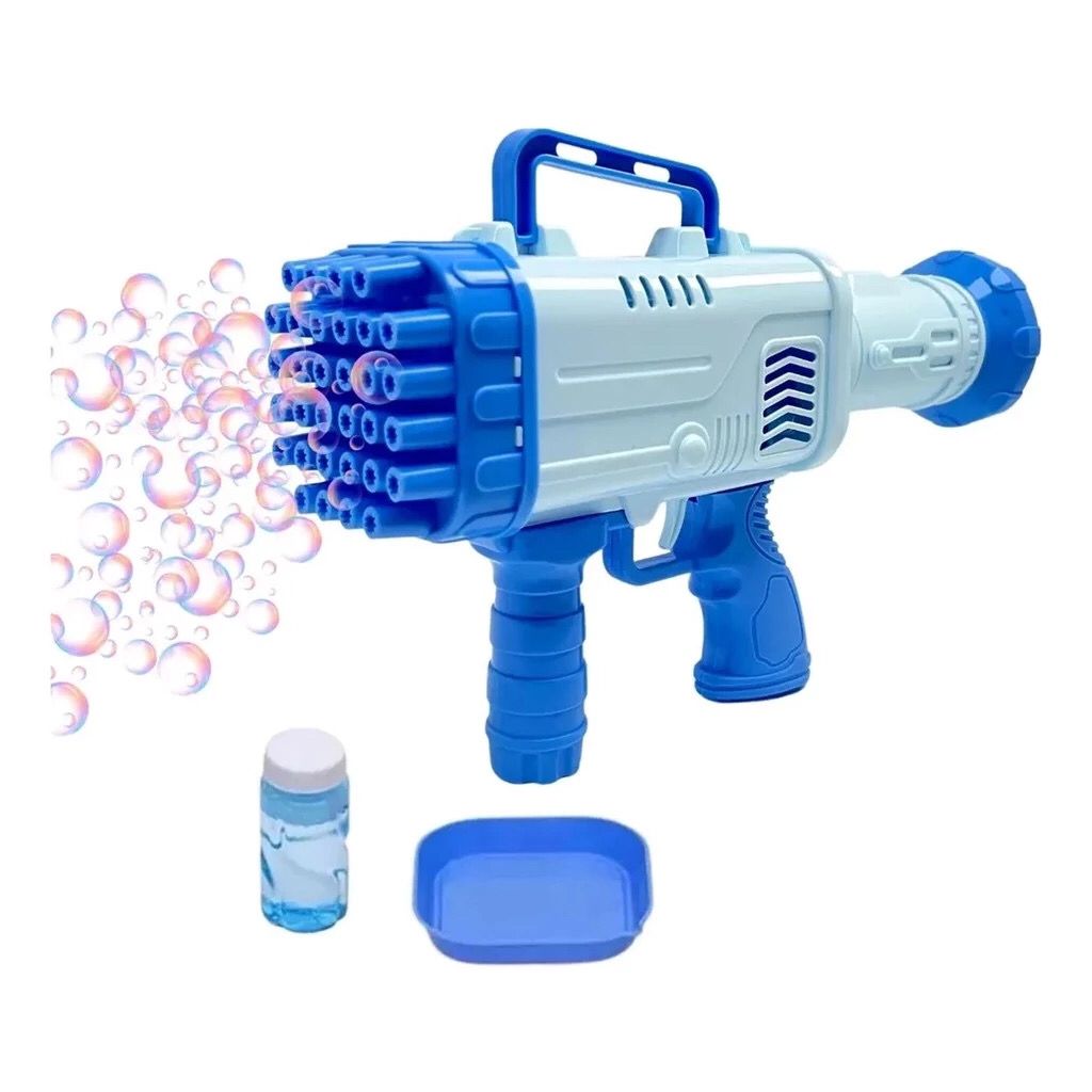 Bazuca Lança Bolhas Infantil – Máquina Automática De Bolhas De Sabão Diversão