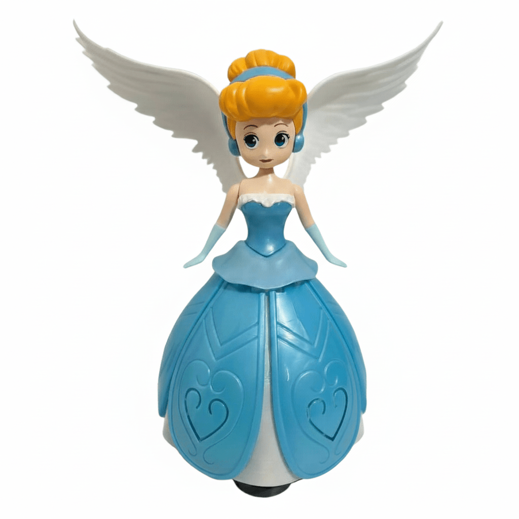 Princesa Dançarina Com Luz e Música Gira Brilha e Canta