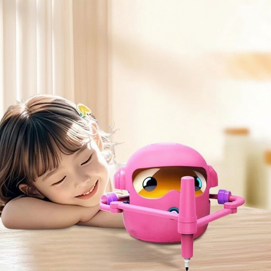 Robô Pintura Automática Aprender A Desenhar Máquina De Treinamento De Arte