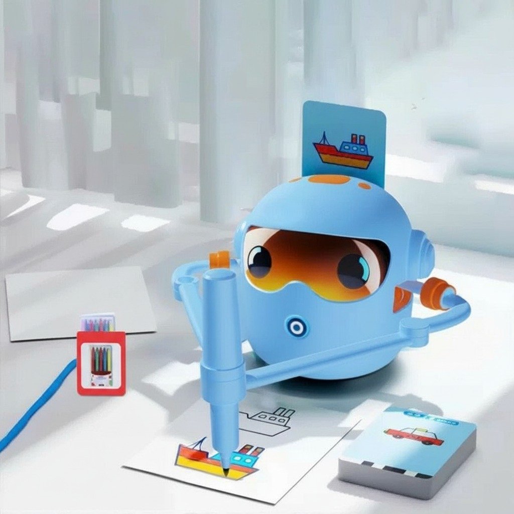 Robô Pintura Automática Aprender A Desenhar Máquina De Treinamento De Arte