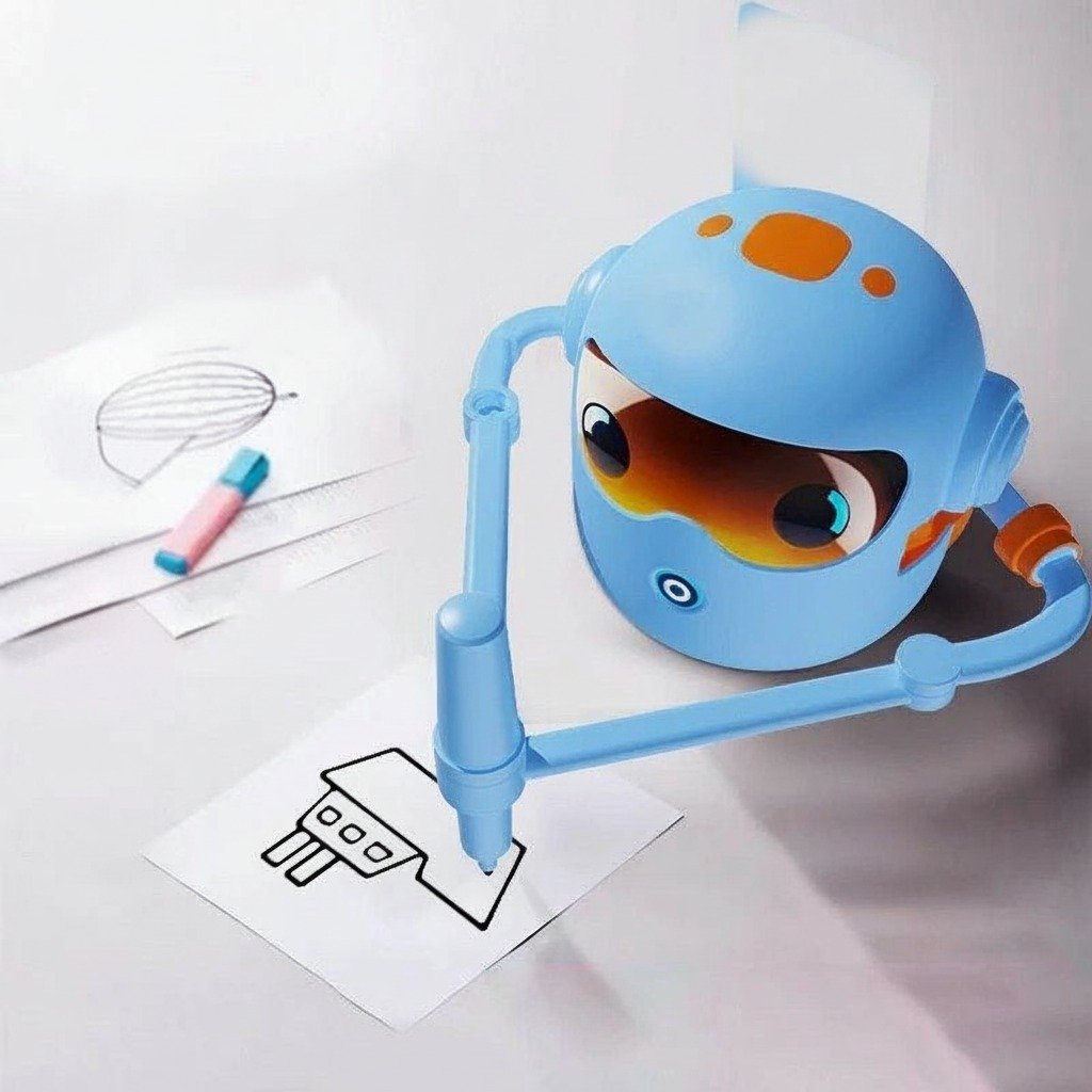 Robô Pintura Automática Aprender A Desenhar Máquina De Treinamento De Arte
