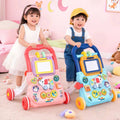 Andador Infantil Didático Musical Empurrador Bebê Quadro Magico Educativo