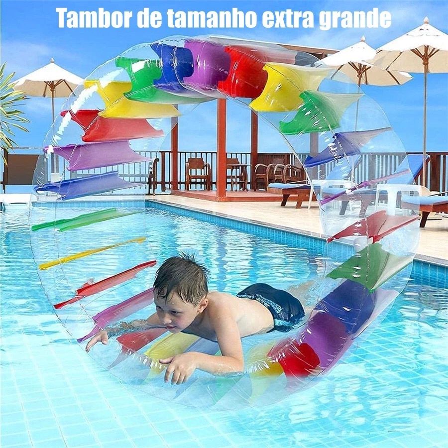 Boia Poltrona Inflável Piscina Colchão Apoio Braço Encosto Porta Copo Verão