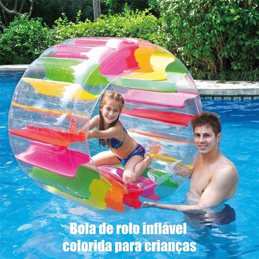 Boia Poltrona Inflável Piscina Colchão Apoio Braço Encosto Porta Copo Verão