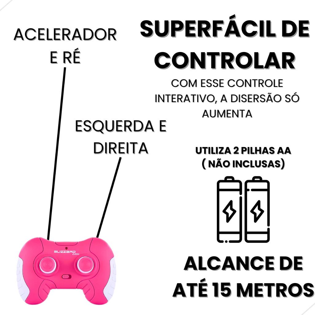 Carrinho de Controle Remoto Jeep