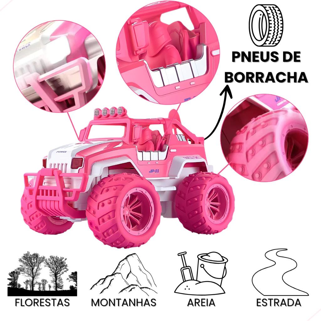 Carrinho de Controle Remoto Jeep
