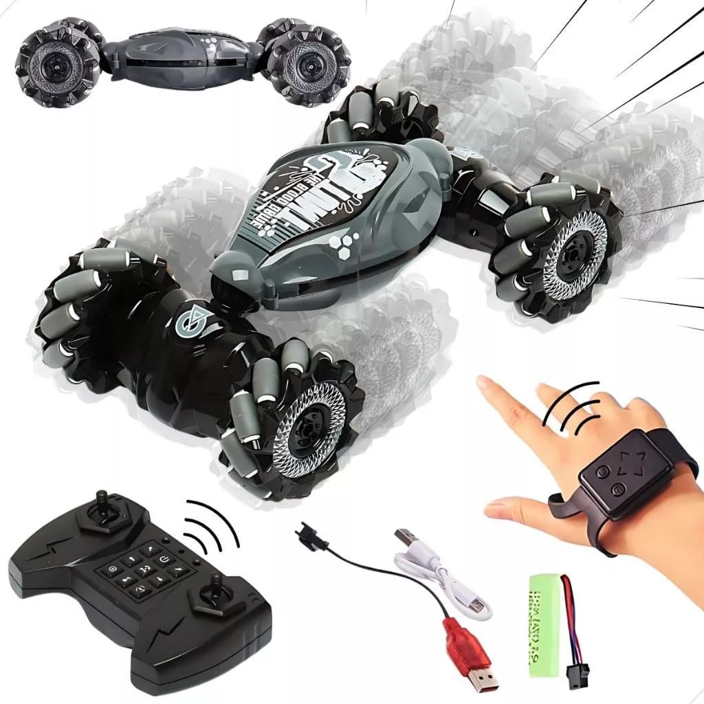 Controle Remoto De Manobra 4wd Relógio De Gesto Deformação De Indução Giro 360