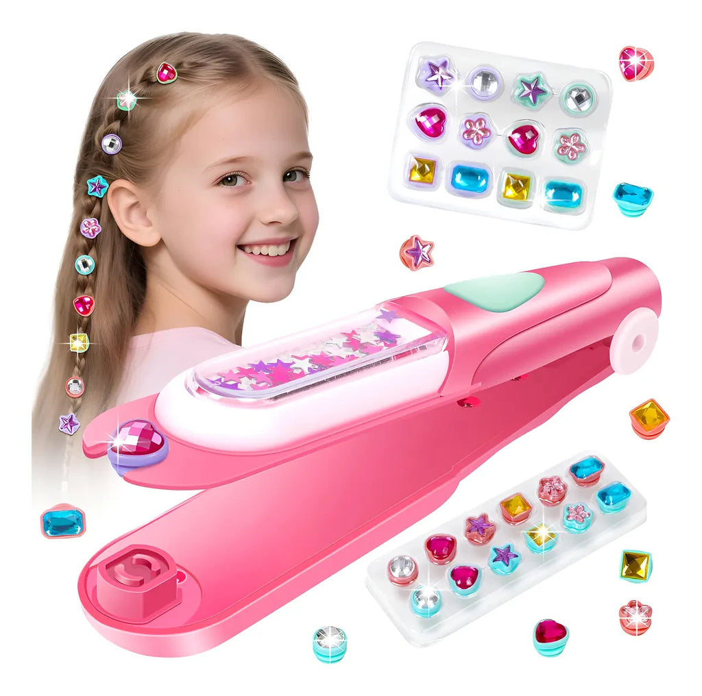 Carimbo De Gema Diamante Com Glitter Akilario