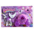 Brinquedo Kit Cavalo Angel Princess C/ Carruagem