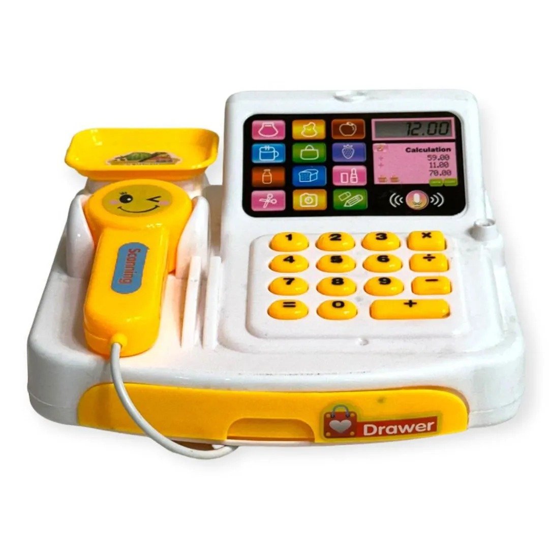 Brinquedo Caixa Registradora Mini Mercado Som