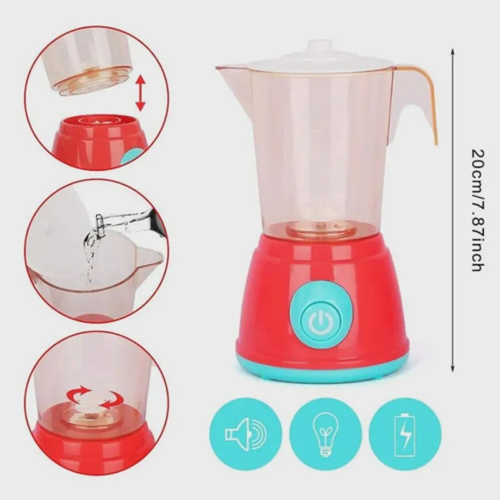 Brinquedo Mini Liquidificador Elétrico C/ Botão Liga/Desliga