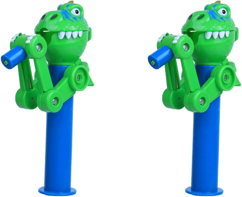 O Robô Dinossauro Que Transforma Pirulitos em Diversão